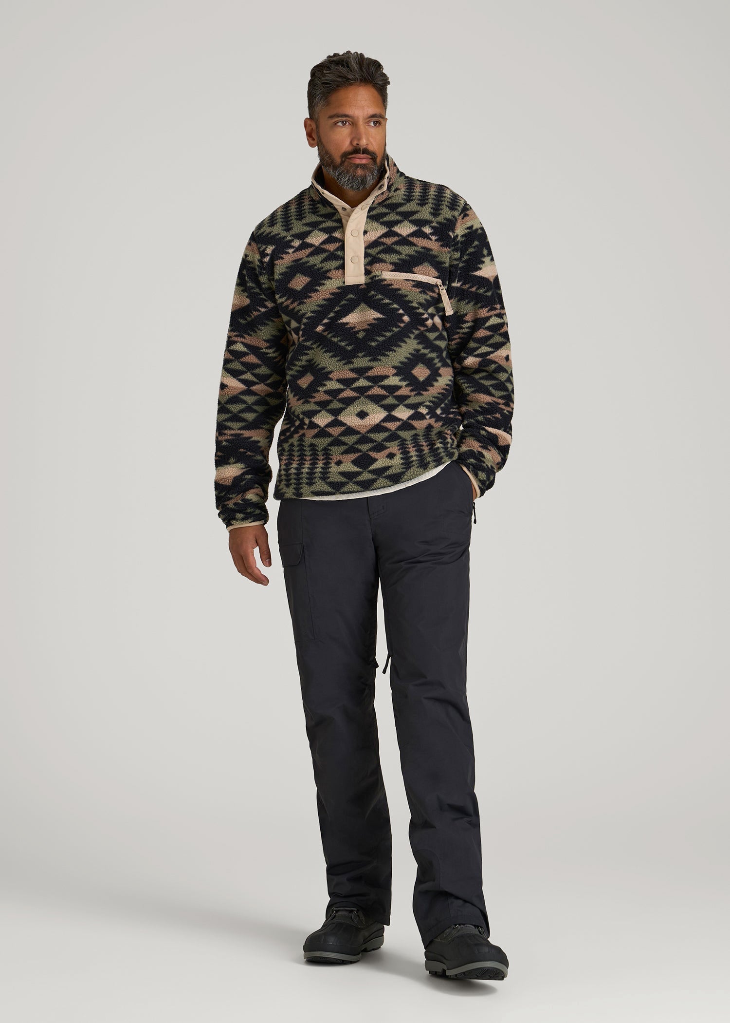 American Tall Outlet | Snow Pants for Tall Men in Black