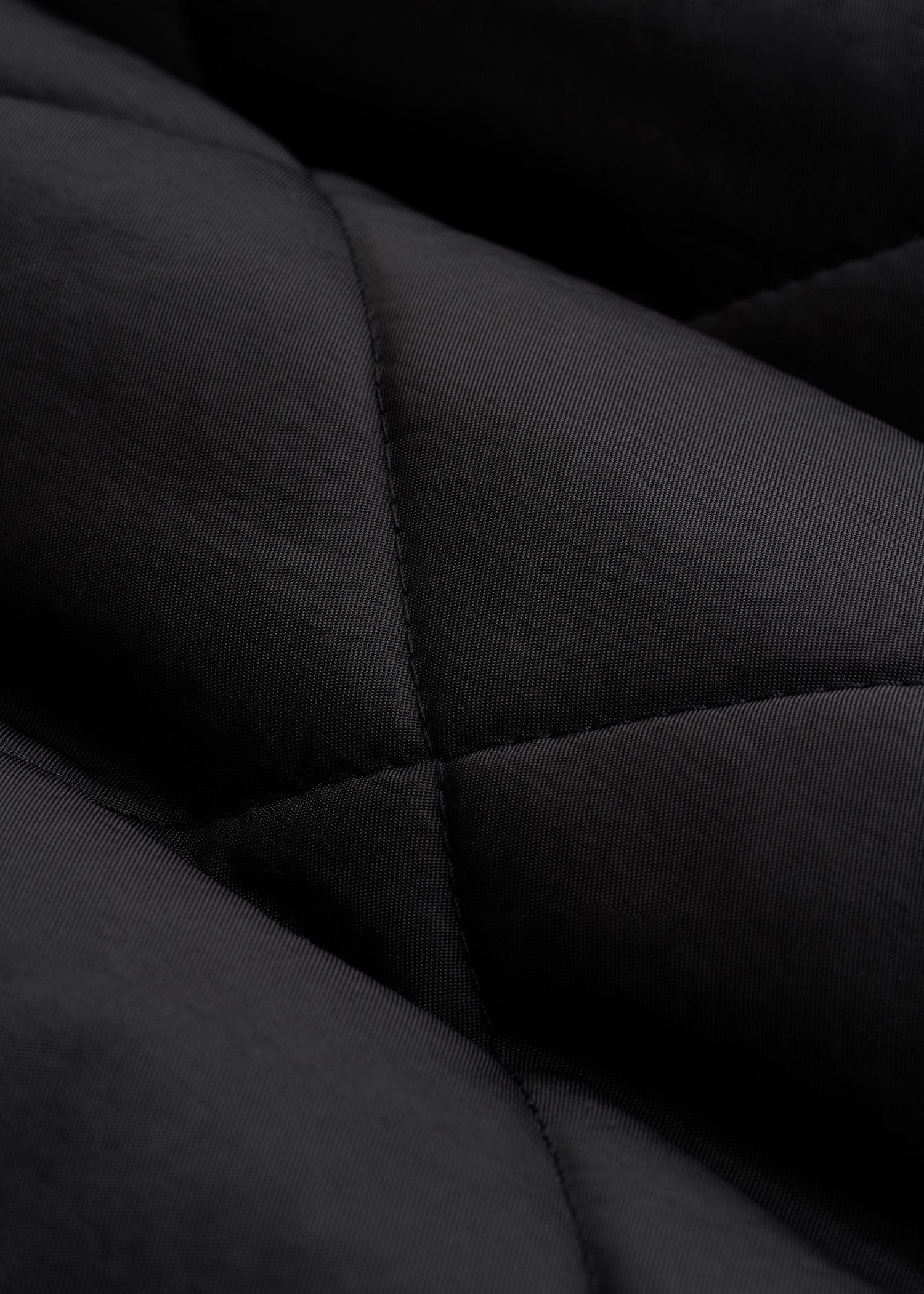 American Tall Discount | Quilted Jacket for Tall Men in Black