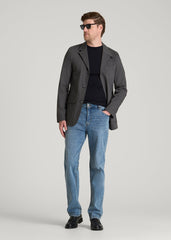 American Tall Sale | Stretch Commuter Chino Sport Coat for Tall Men in Slate