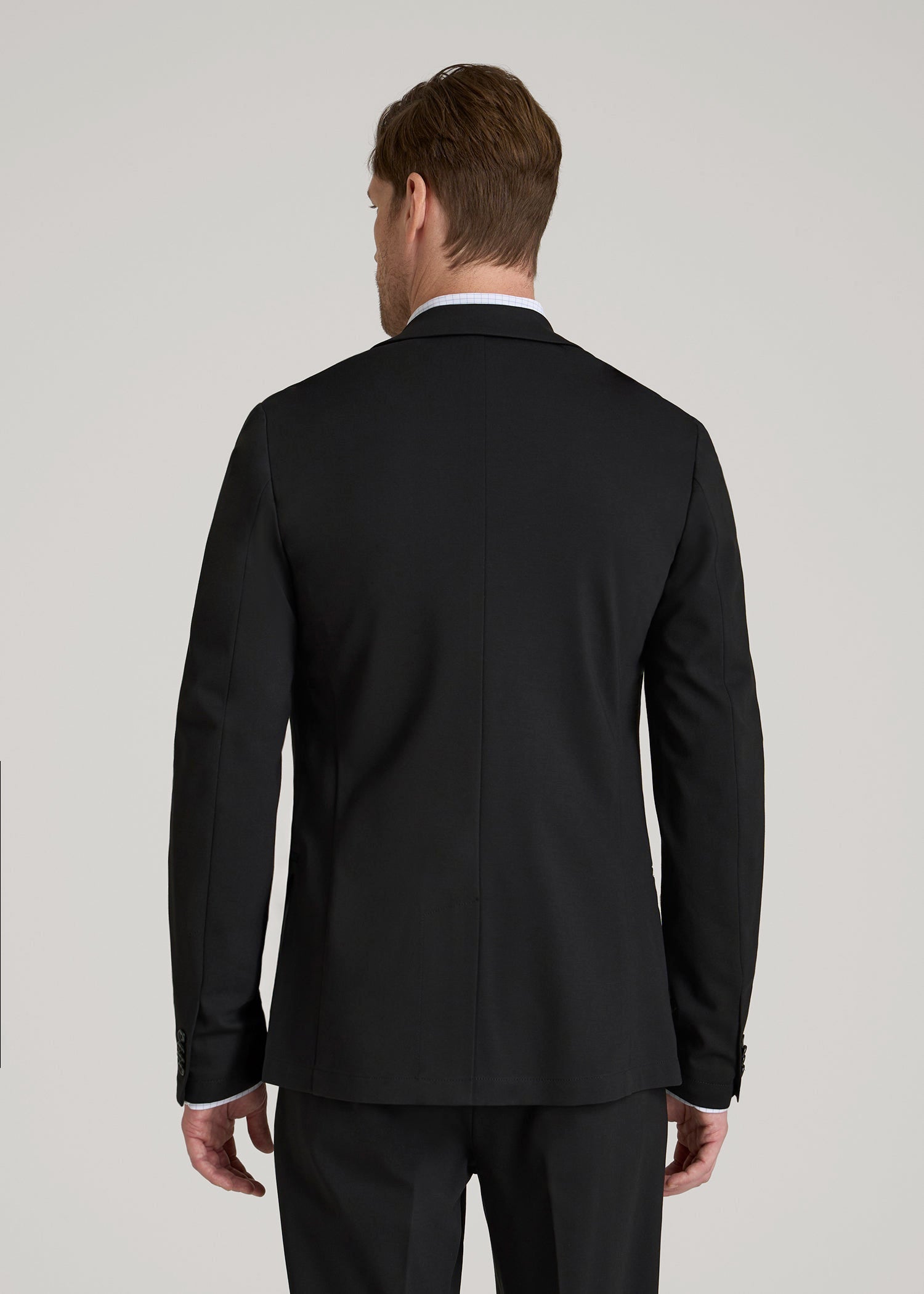 American Tall Outlet | Flex Tech Suit Jacket for Tall Men in Black