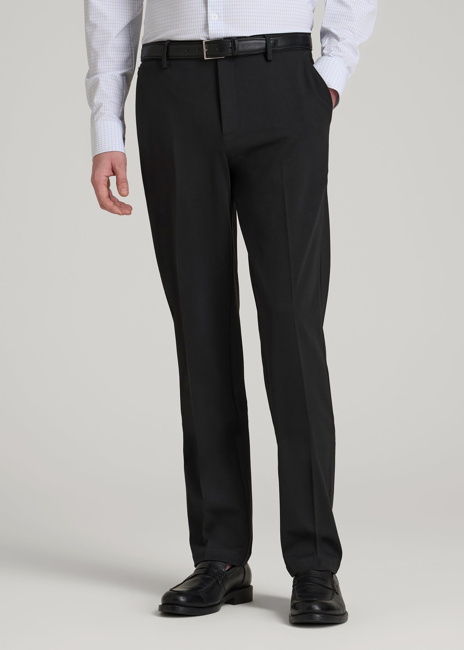 American Tall For Sale | Flex Tech Suit Pants for Tall Men in Black