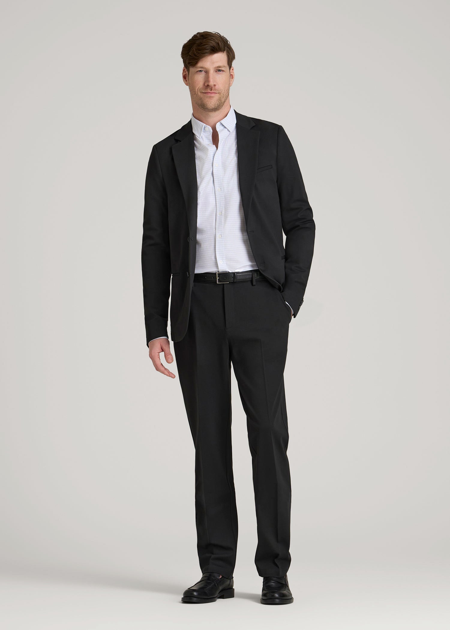American Tall For Sale | Flex Tech Suit Pants for Tall Men in Black