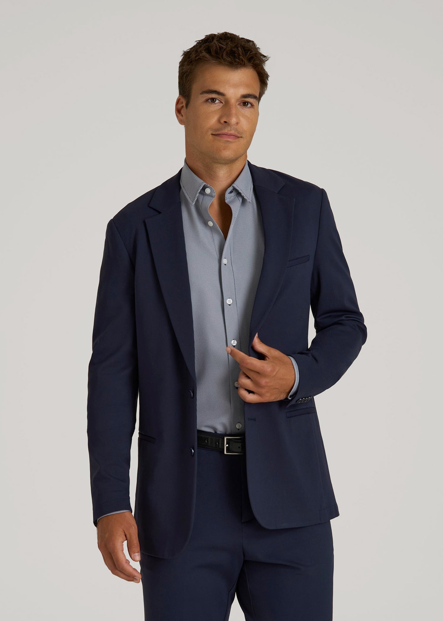 American Tall Online Shop | Flex Tech Suit Jacket for Tall Men in Navy