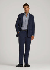 American Tall Discount | Flex Tech Suit Pants for Tall Men in Navy