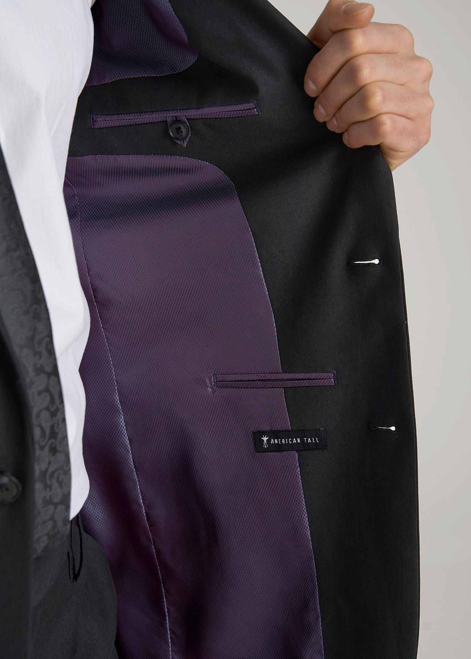 American Tall Online | Suit Jacket for Tall Men in Black