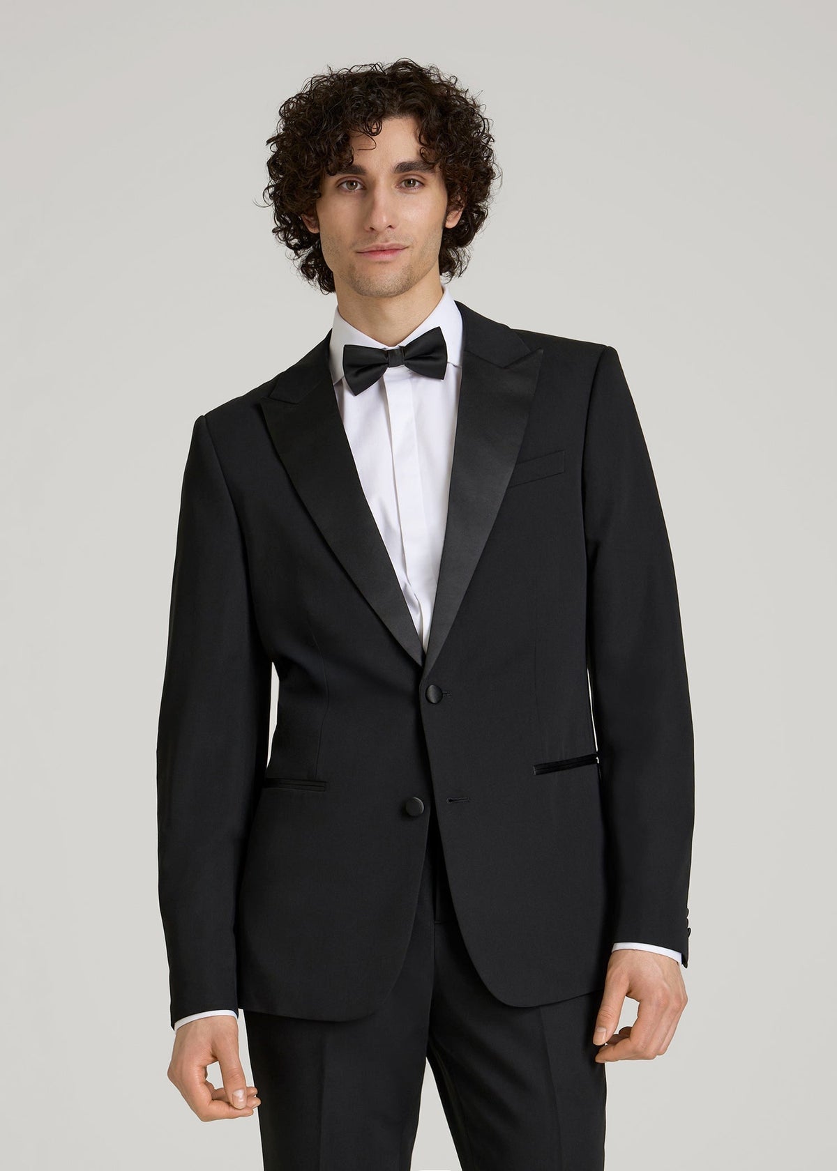 American Tall Outlet | Tuxedo Jacket for Tall Men in Black