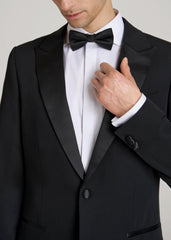 American Tall Outlet | Tuxedo Jacket for Tall Men in Black