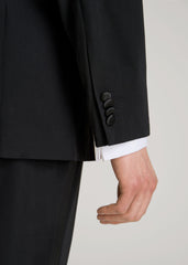 American Tall Outlet | Tuxedo Jacket for Tall Men in Black