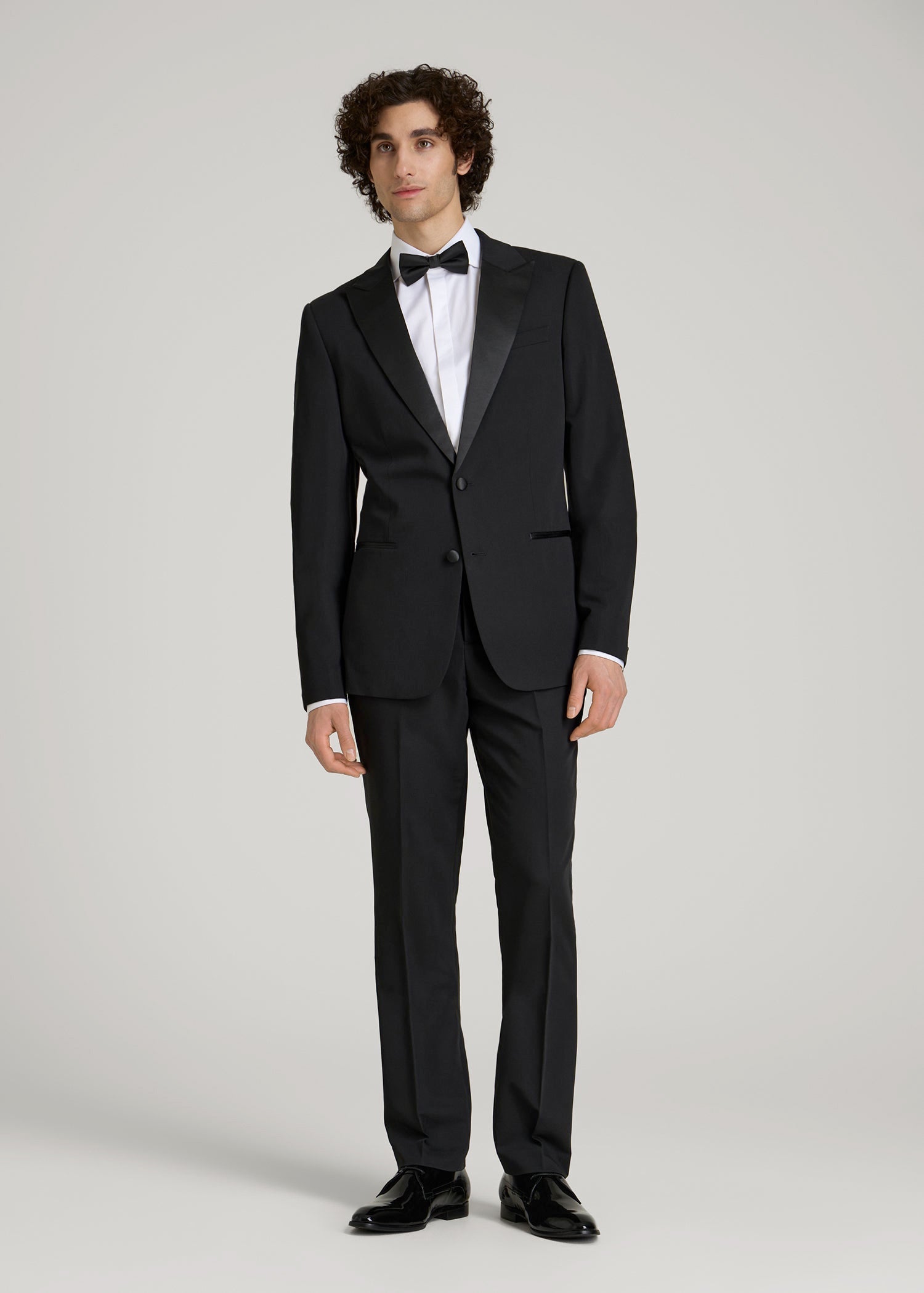 American Tall Outlet | Tuxedo Jacket for Tall Men in Black