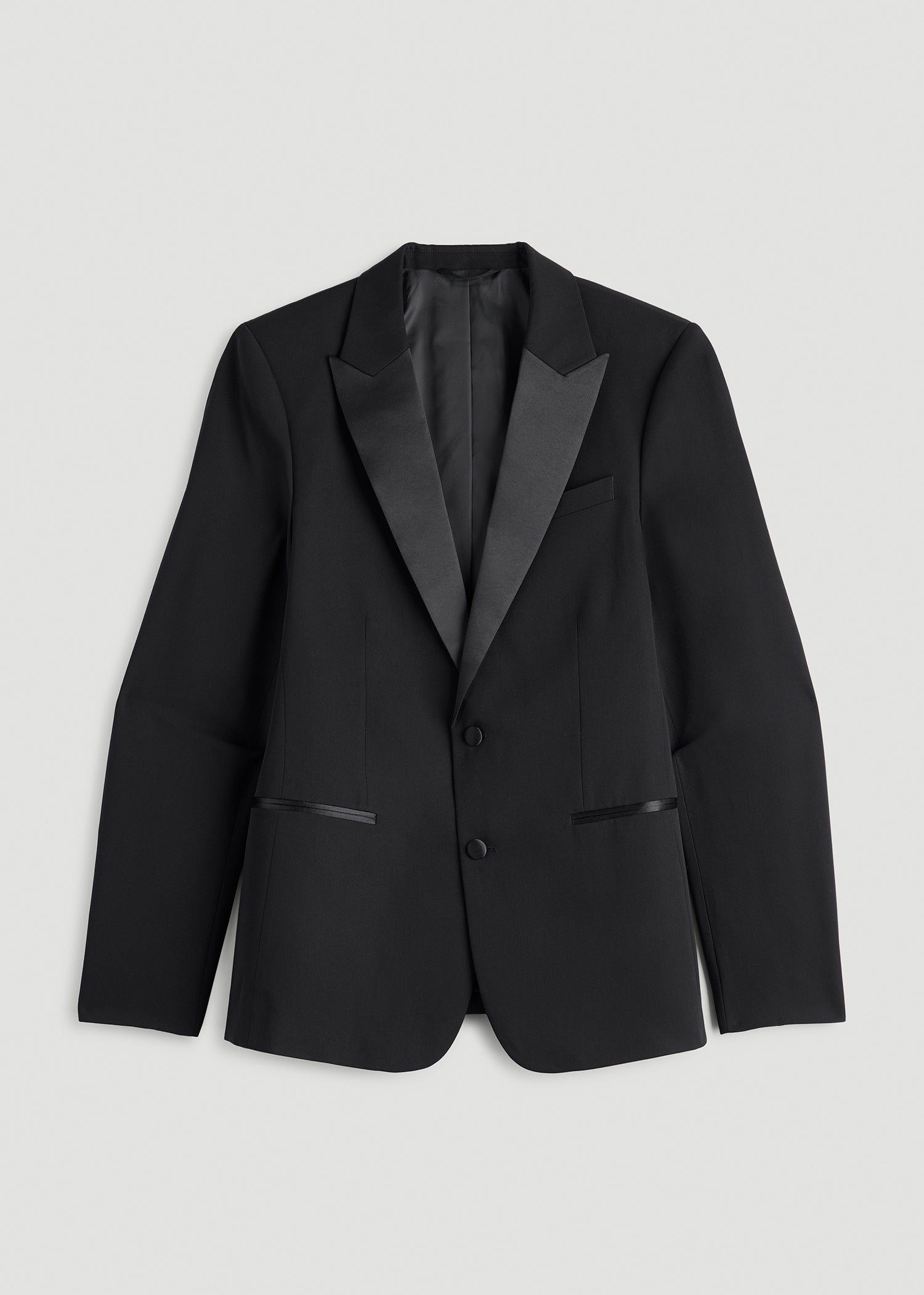 American Tall Outlet | Tuxedo Jacket for Tall Men in Black
