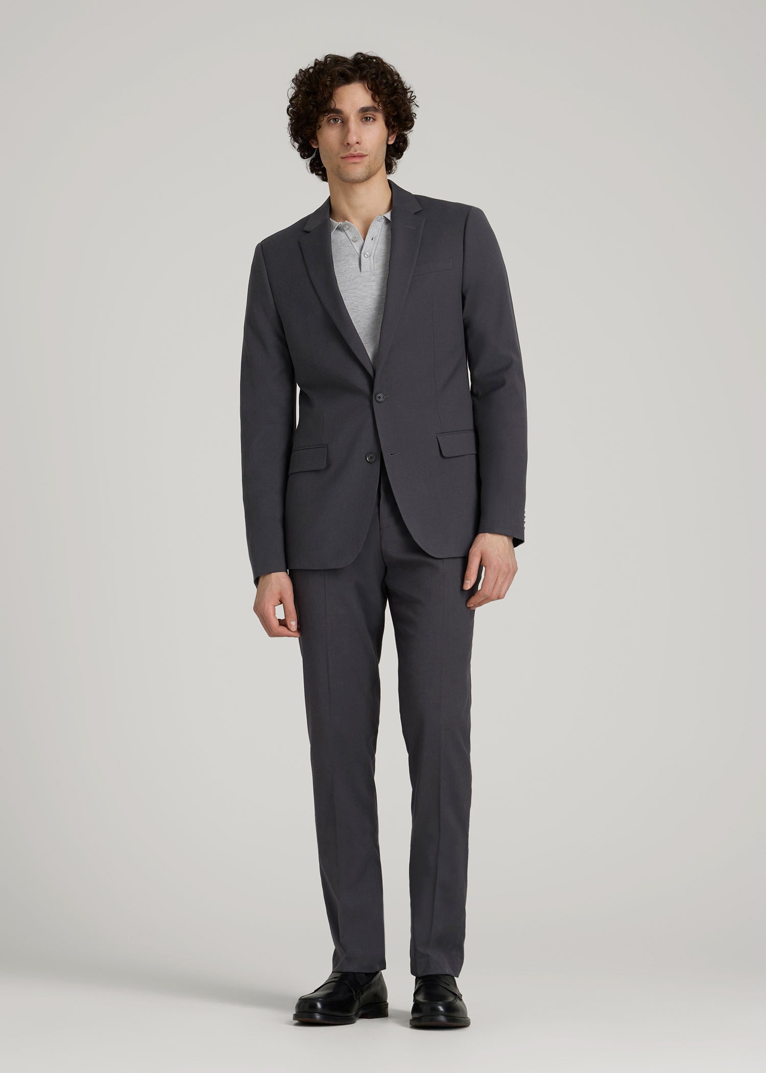 American Tall Online Shop | Suit Jacket for Tall Men in Mid Grey