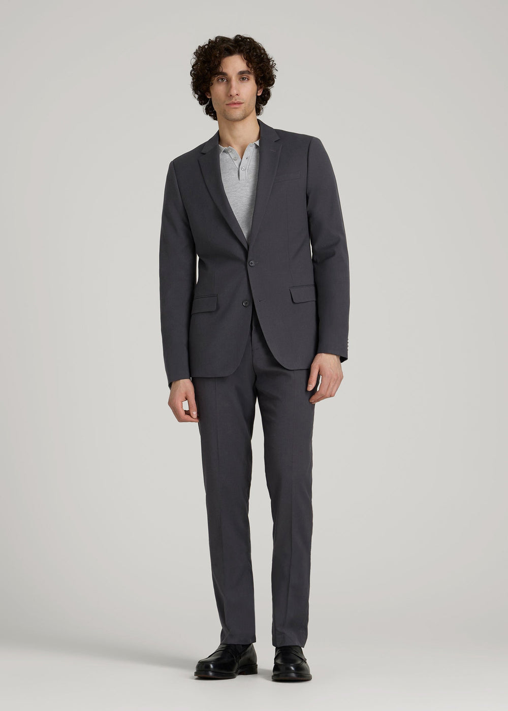 American Tall Online Shop | Suit Jacket for Tall Men in Mid Grey