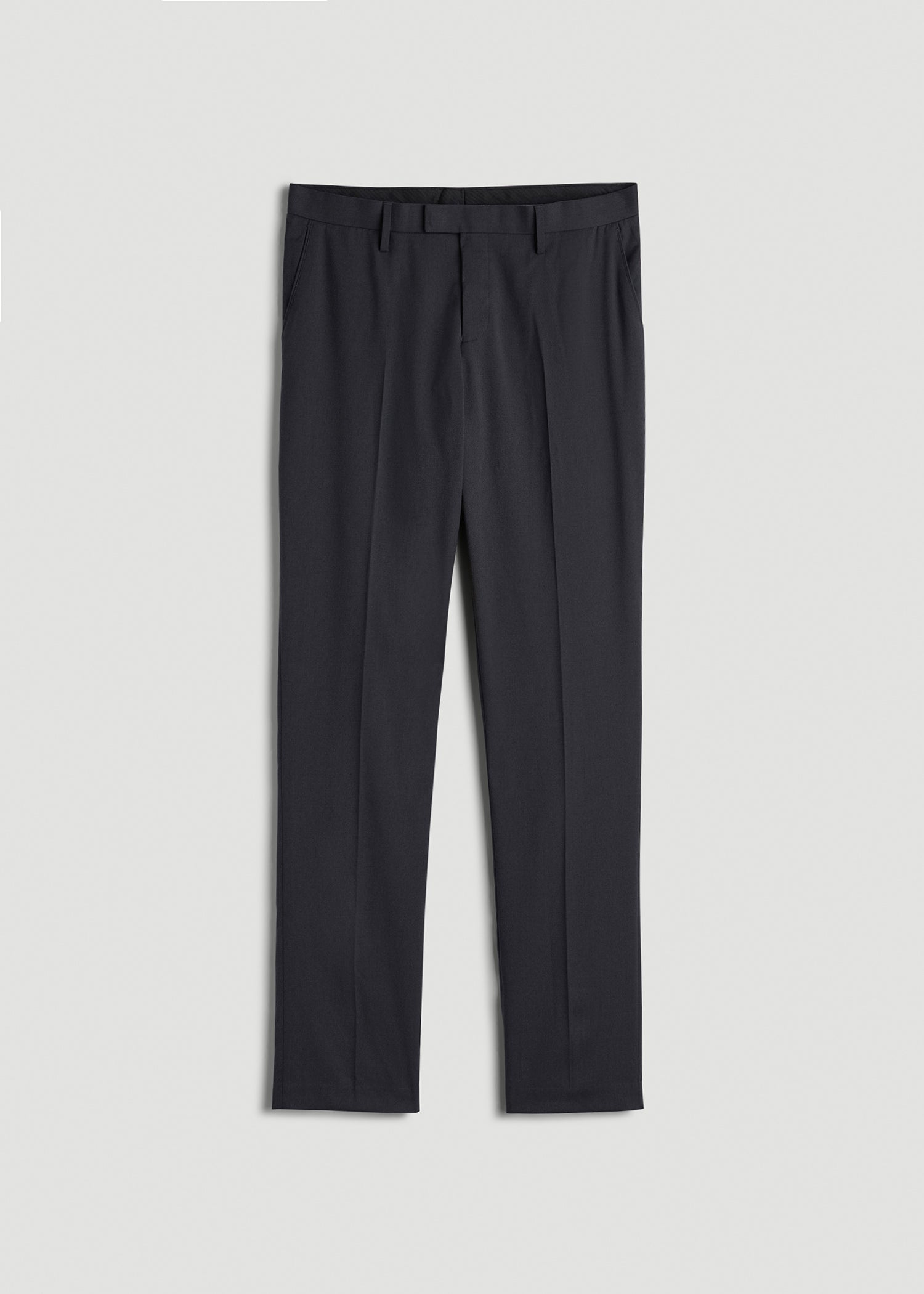 American Tall Discount | Suit Trousers for Tall Men in Mid Grey