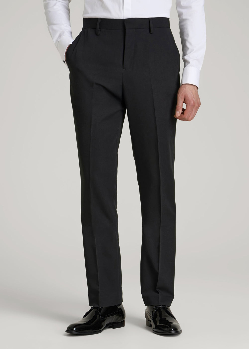 American Tall Sale | Tuxedo Pants for Tall Men in Black