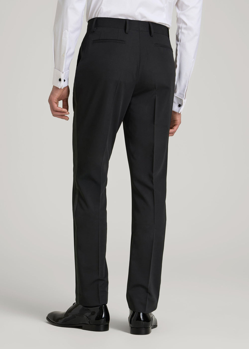 American Tall Sale | Tuxedo Pants for Tall Men in Black