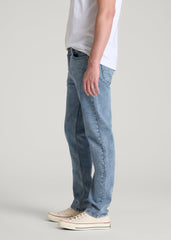 American Tall Discount | Dylan Slim Fit Jeans for Tall Men in Perfect Blue