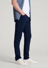 American Tall Online | Dylan Slim Fit Jeans for Tall Men in Deep Indigo Wash