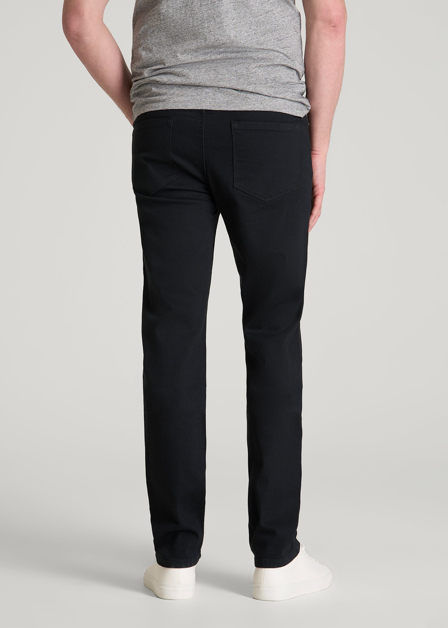 American Tall Sale | Dylan Slim Fit Jeans for Tall Men in Optimum Black