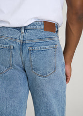 American Tall Outlet | MILO Relaxed Tapered Fit Jeans for Tall Men in Perfect Blue