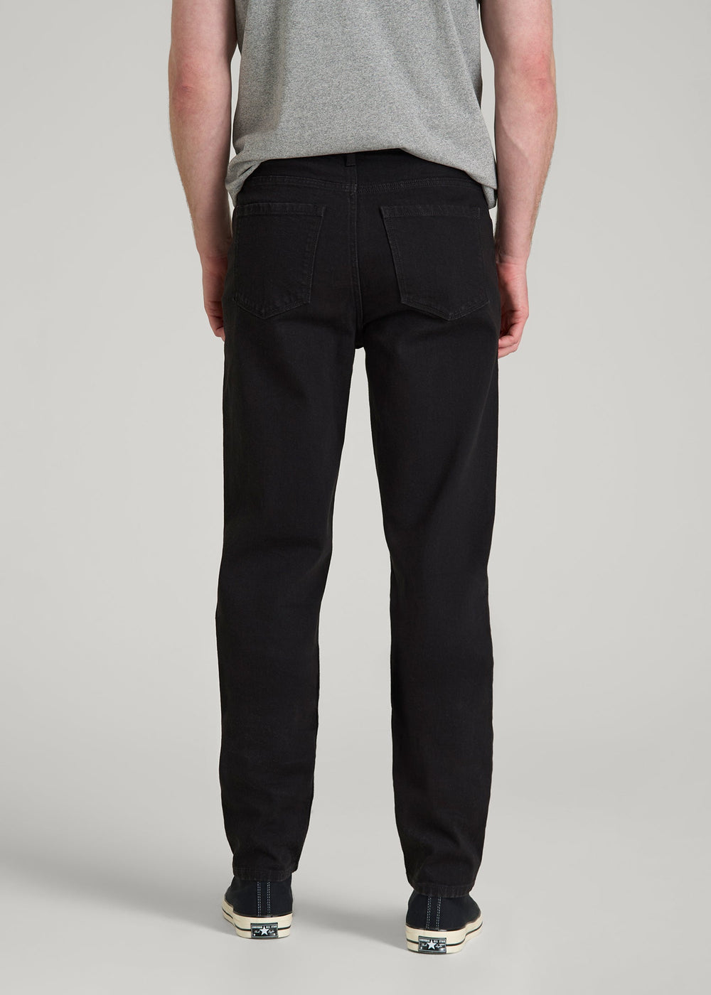 American Tall For Sale | MILO Relaxed Tapered Fit Jeans for Tall Men in Optimum Black