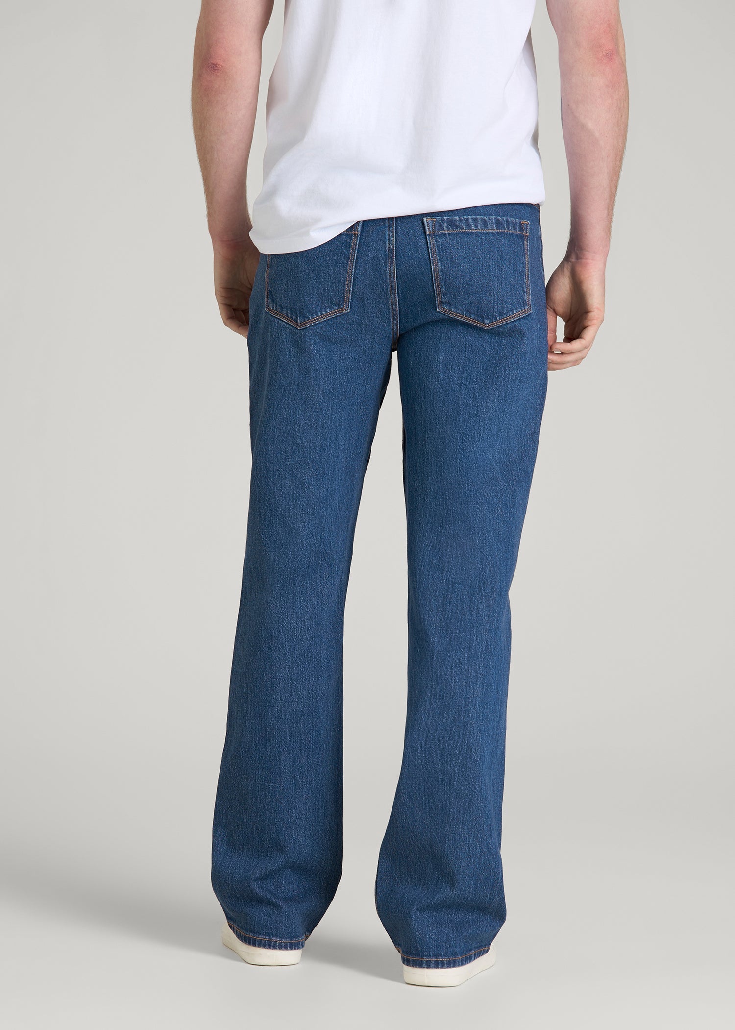 American Tall Discount | Bootcut Jeans for Tall Men in New Colorado Blue
