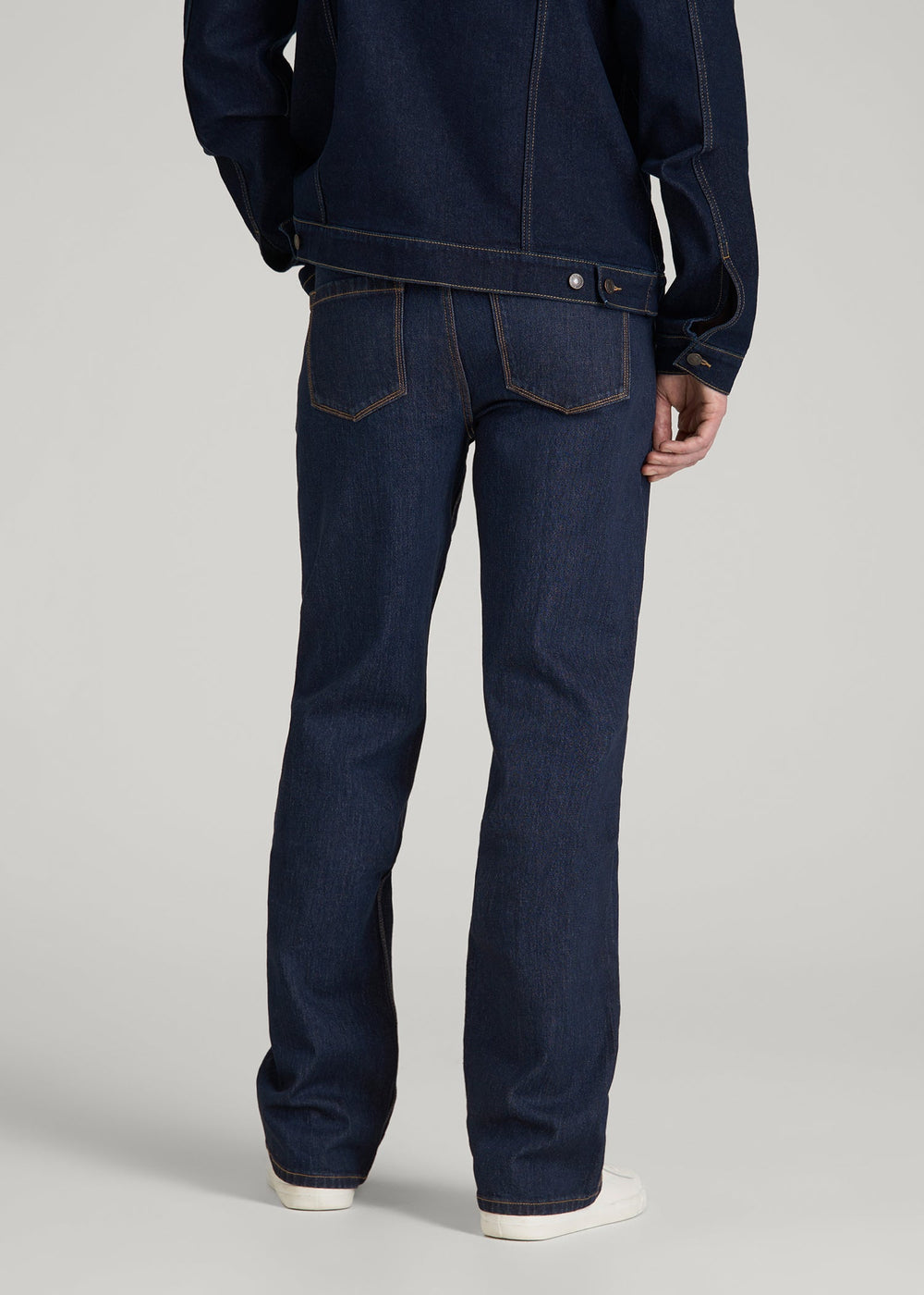 American Tall Online | Bootcut Jeans for Tall Men in Deep Indigo Wash