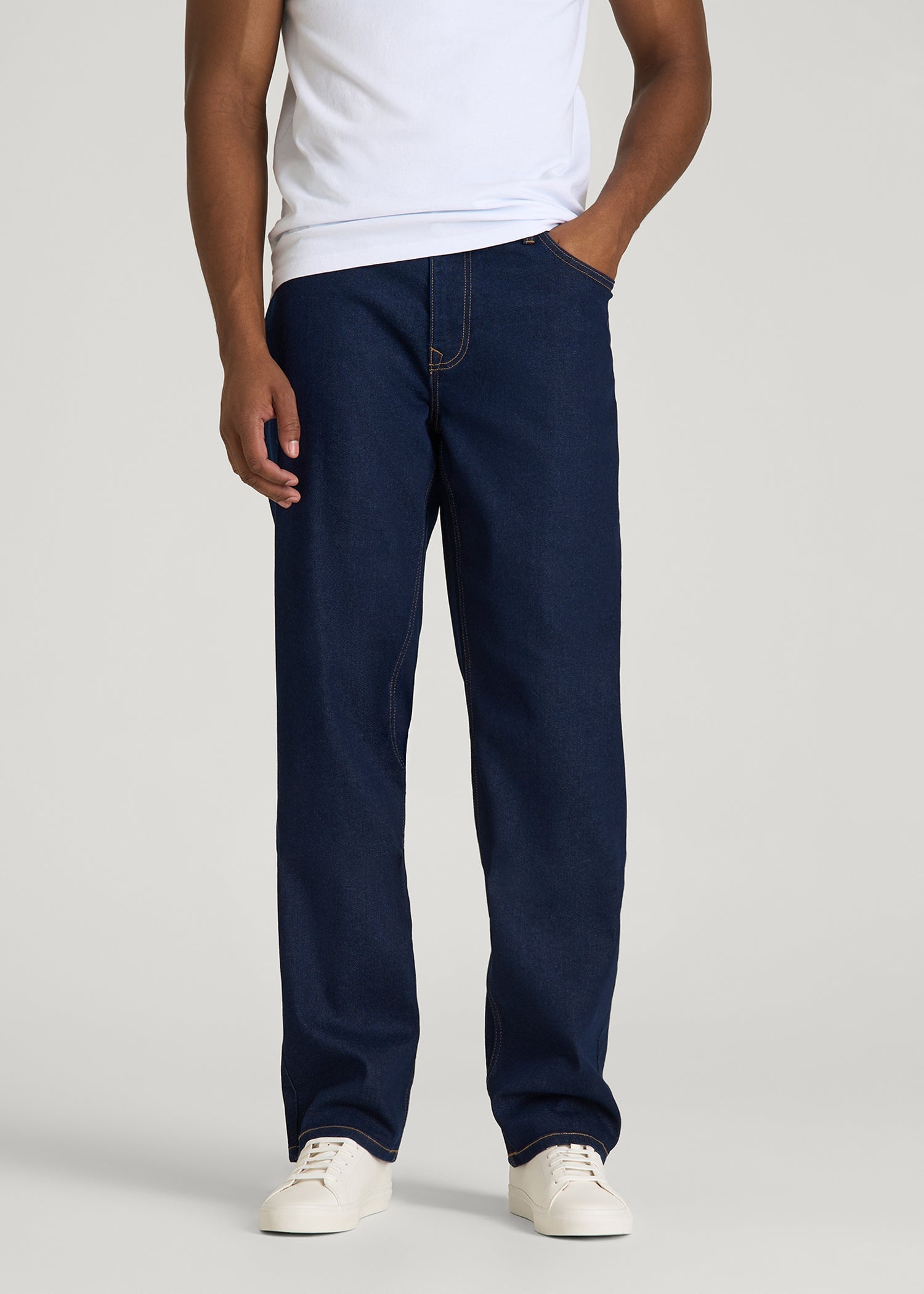 American Tall For Sale | J1 STRAIGHT LEG Jeans for Tall Men in Deep Indigo Wash