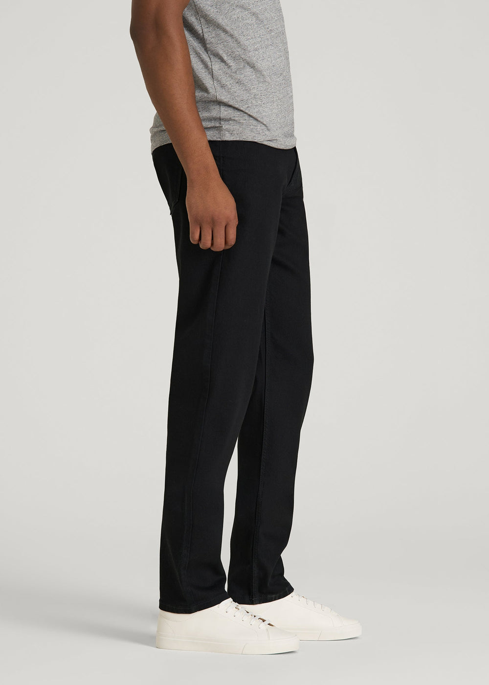 American Tall Online Shop | Carman TAPERED Jeans for Tall Men in Optimum Black