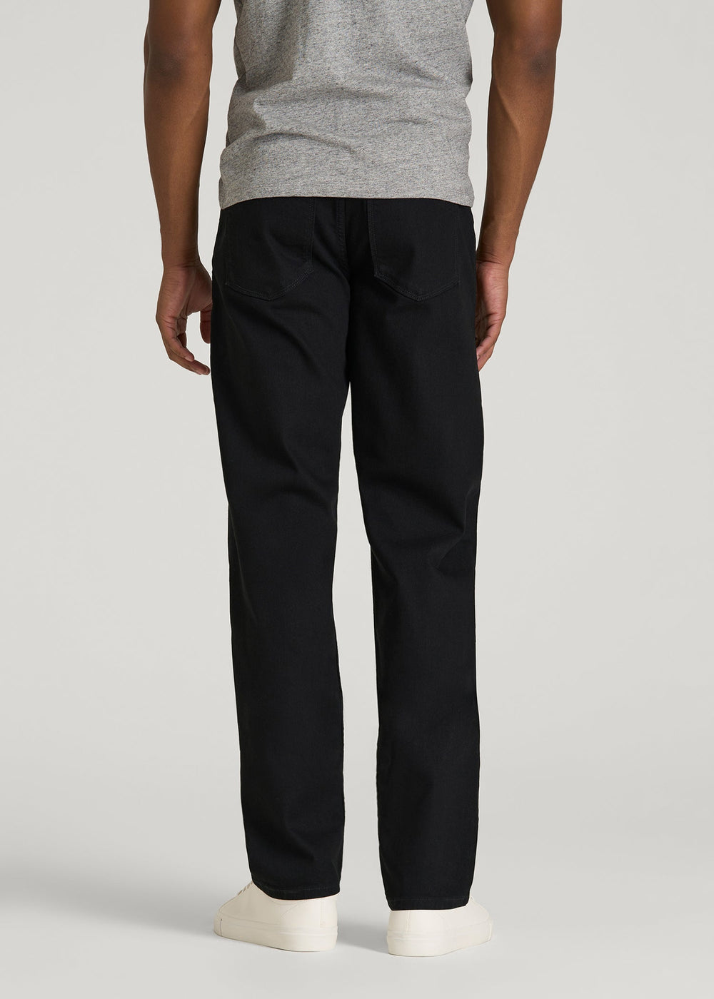 American Tall Online Shop | Carman TAPERED Jeans for Tall Men in Optimum Black