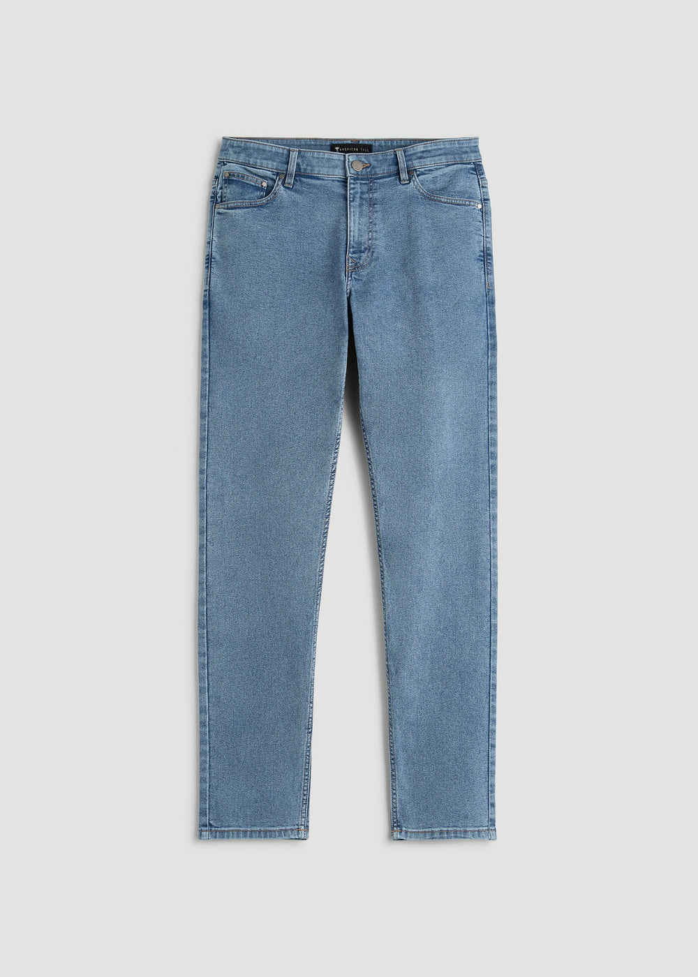American Tall Discount | Carman TAPERED Jeans for Tall Men in Perfect Blue
