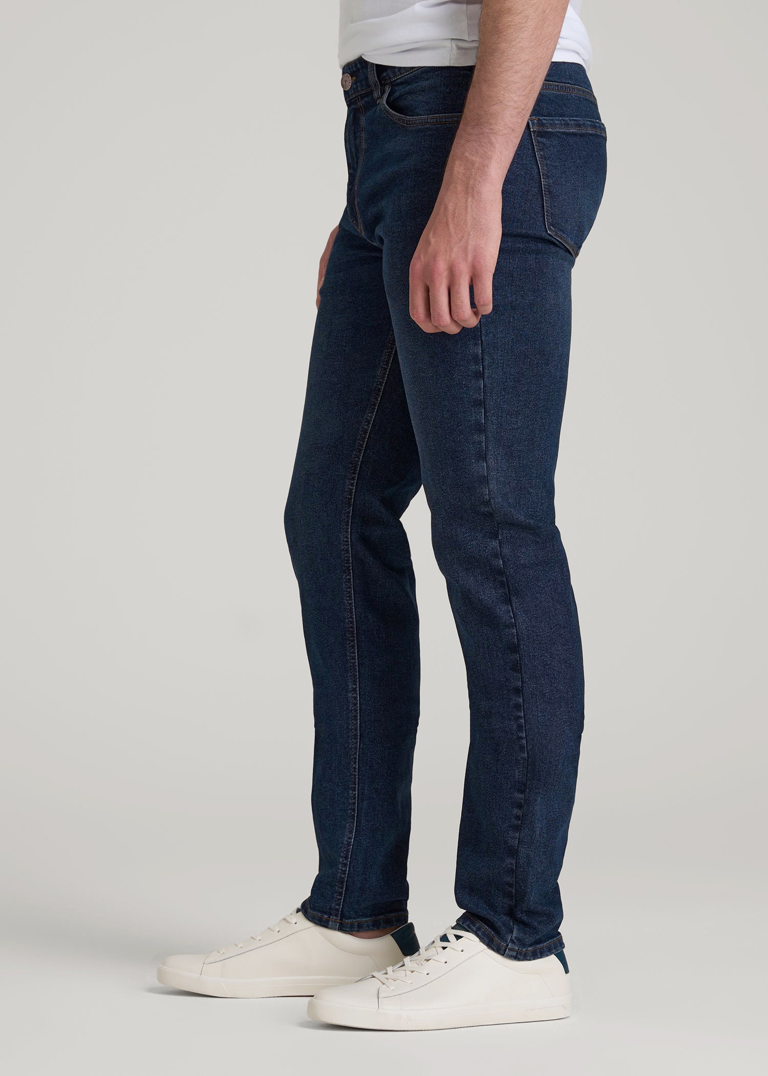 American Tall For Sale | Dylan Slim Fit Jeans for Tall Men in Faded Dark Indigo