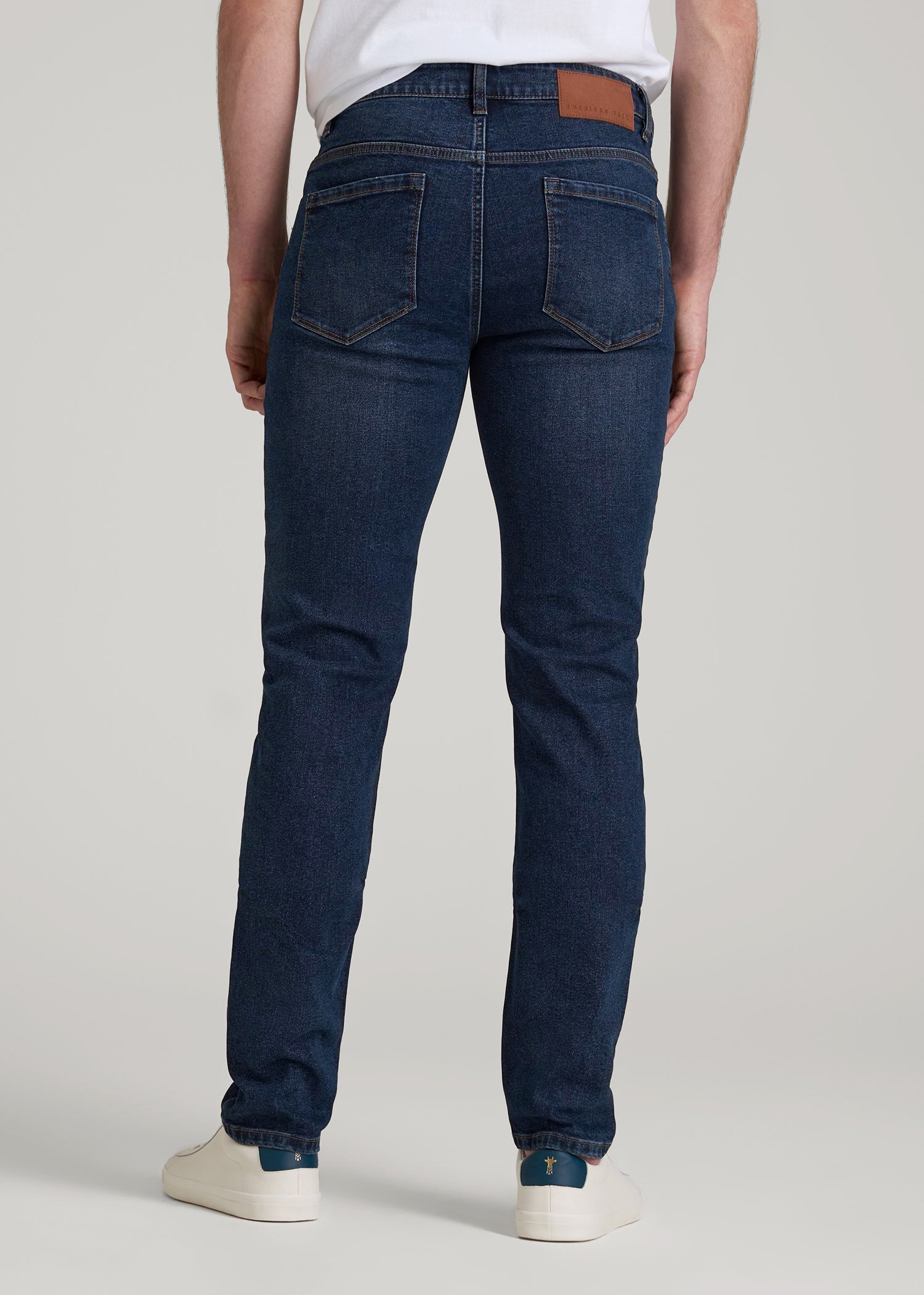 American Tall For Sale | Dylan Slim Fit Jeans for Tall Men in Faded Dark Indigo
