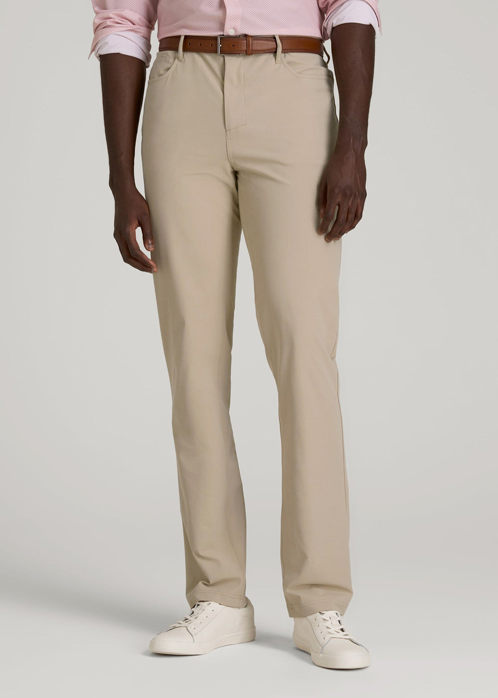 American Tall Online | Traveler Pant 2.0 for Tall Men in Light Khaki