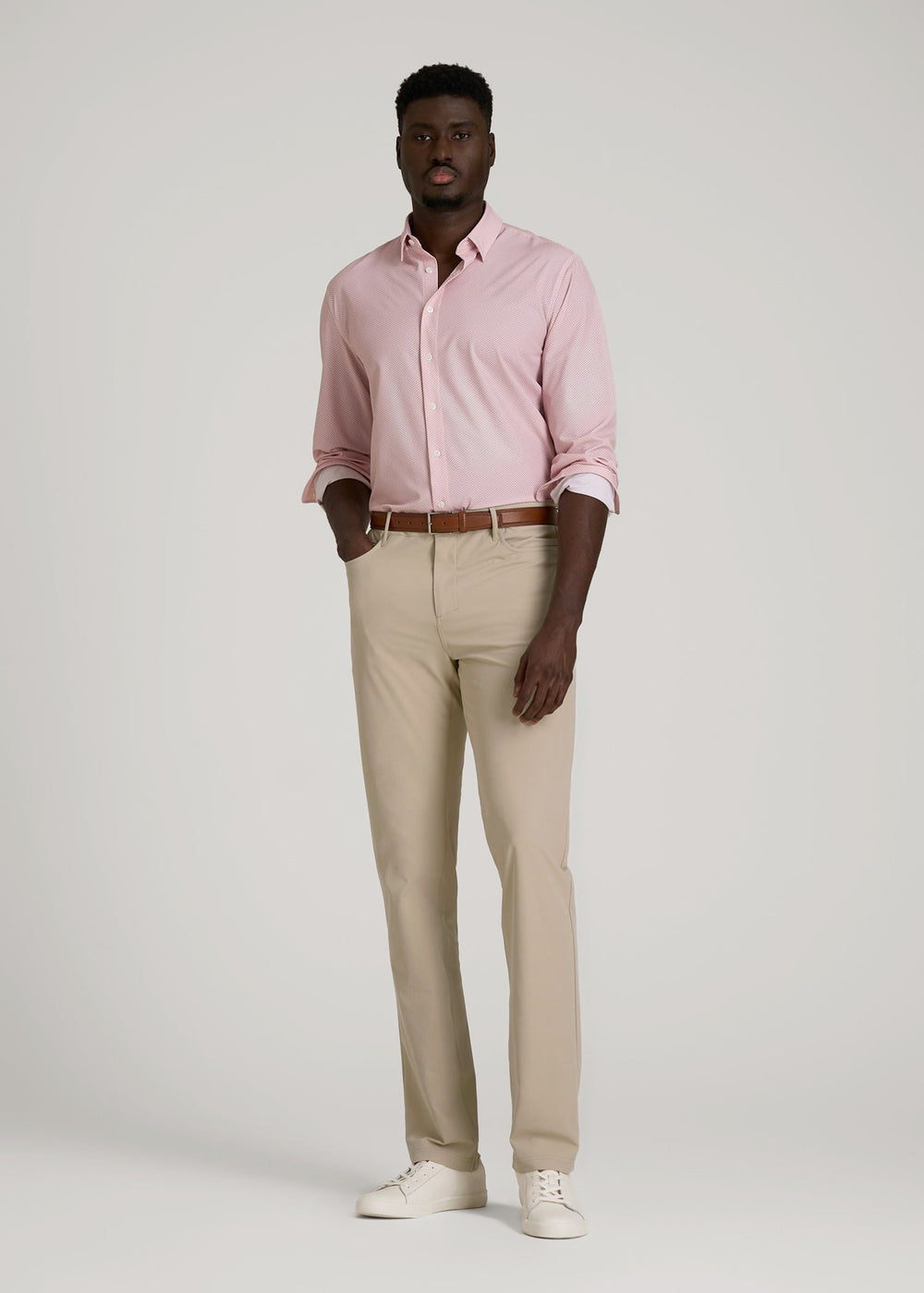 American Tall Online | Traveler Pant 2.0 for Tall Men in Light Khaki