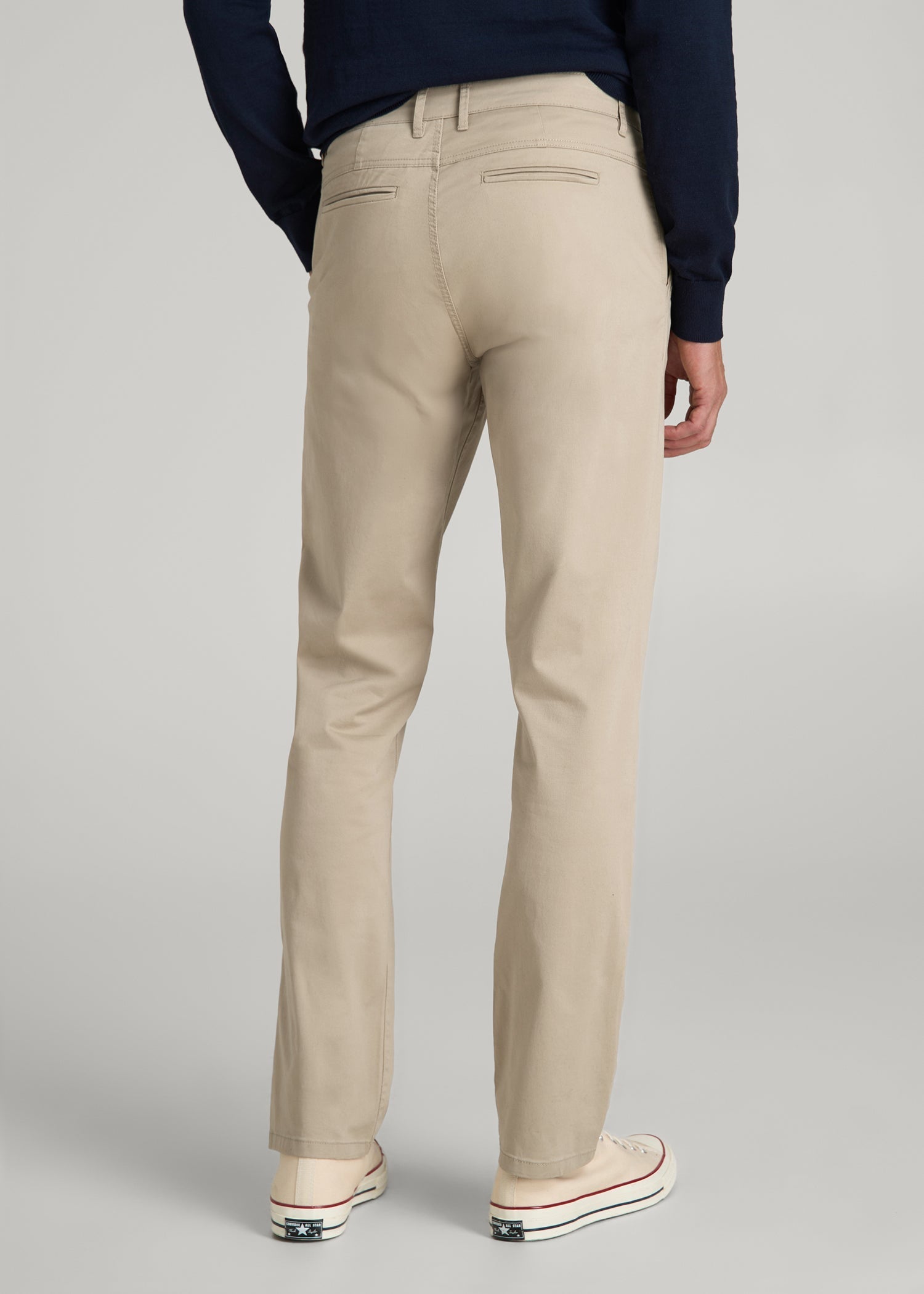 American Tall Outlet | J1 STRAIGHT Leg Chinos for Tall Men in Desert Khaki
