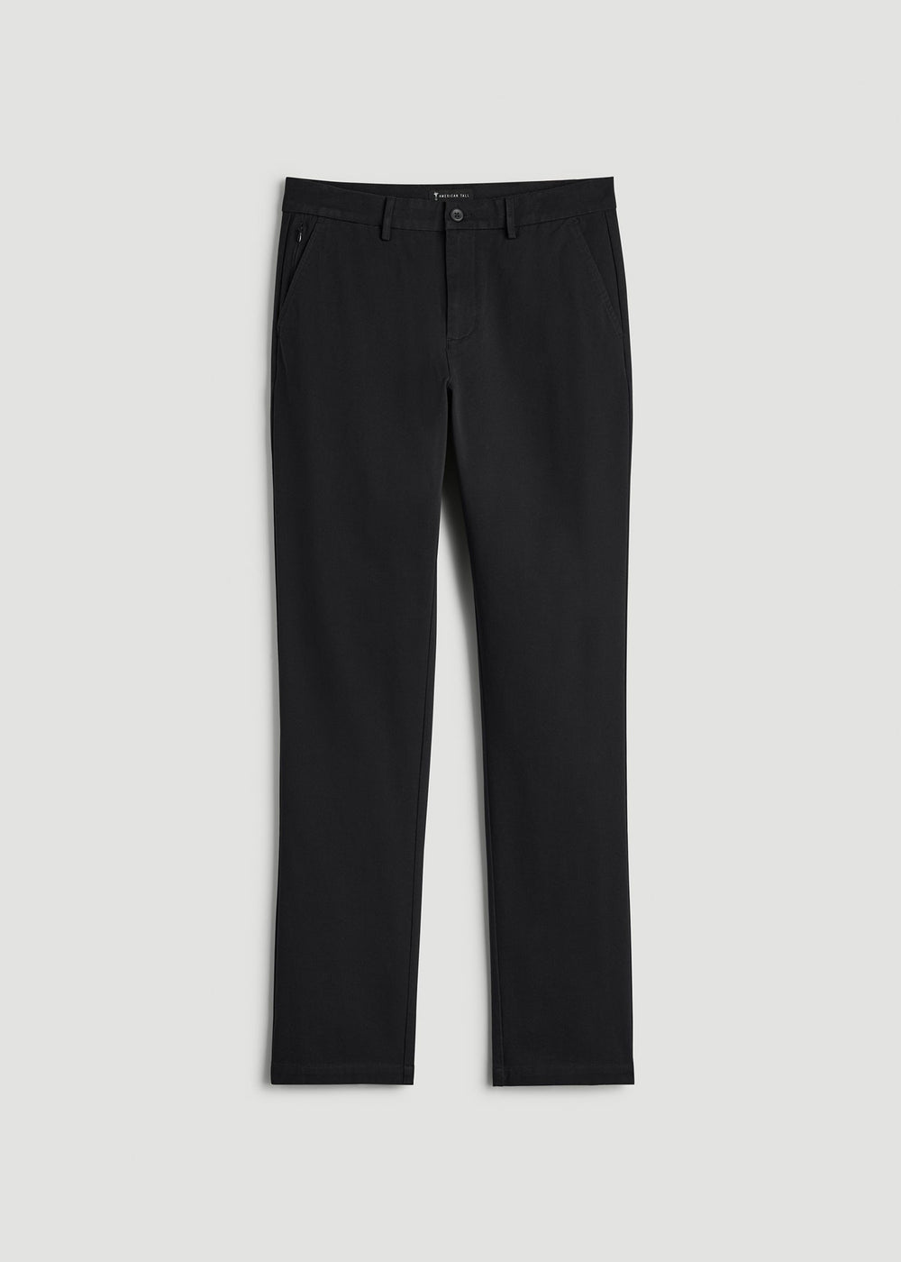 American Tall For Sale | 4 Way Stretch Commuter TAPERED Chino Pants for Tall Men in Black