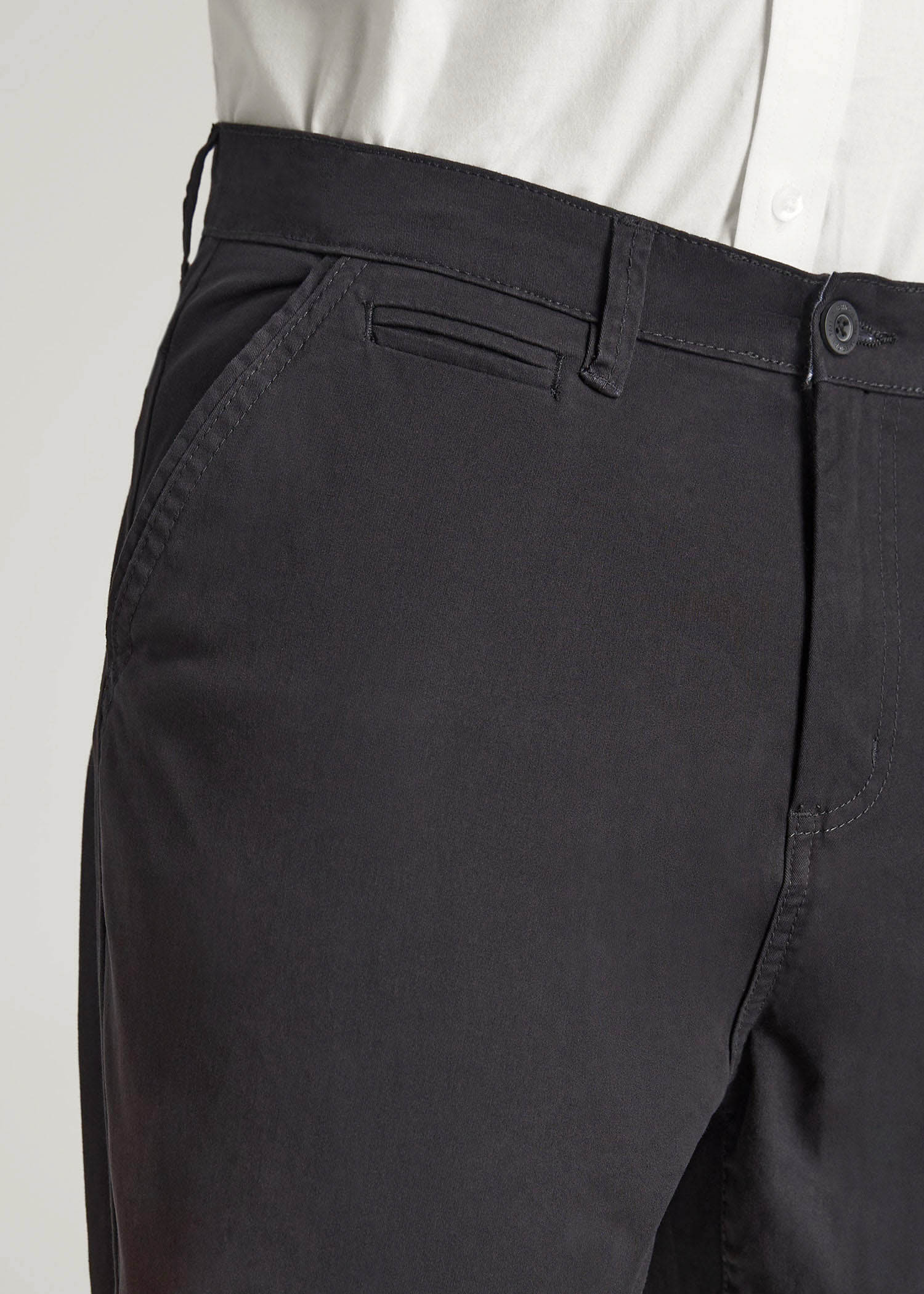 American Tall Discount | Mason RELAXED Chinos for Tall Men in Black