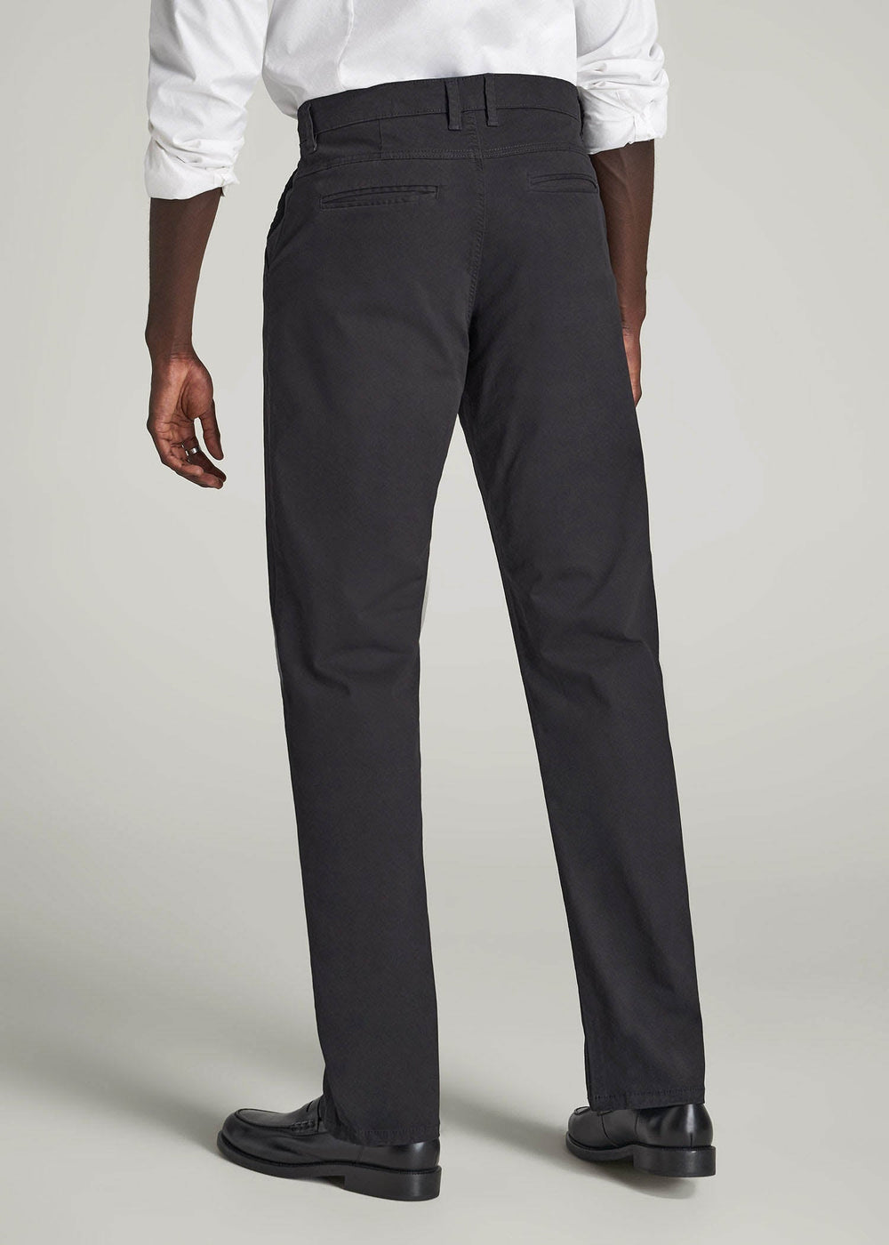 American Tall Discount | Mason RELAXED Chinos for Tall Men in Black
