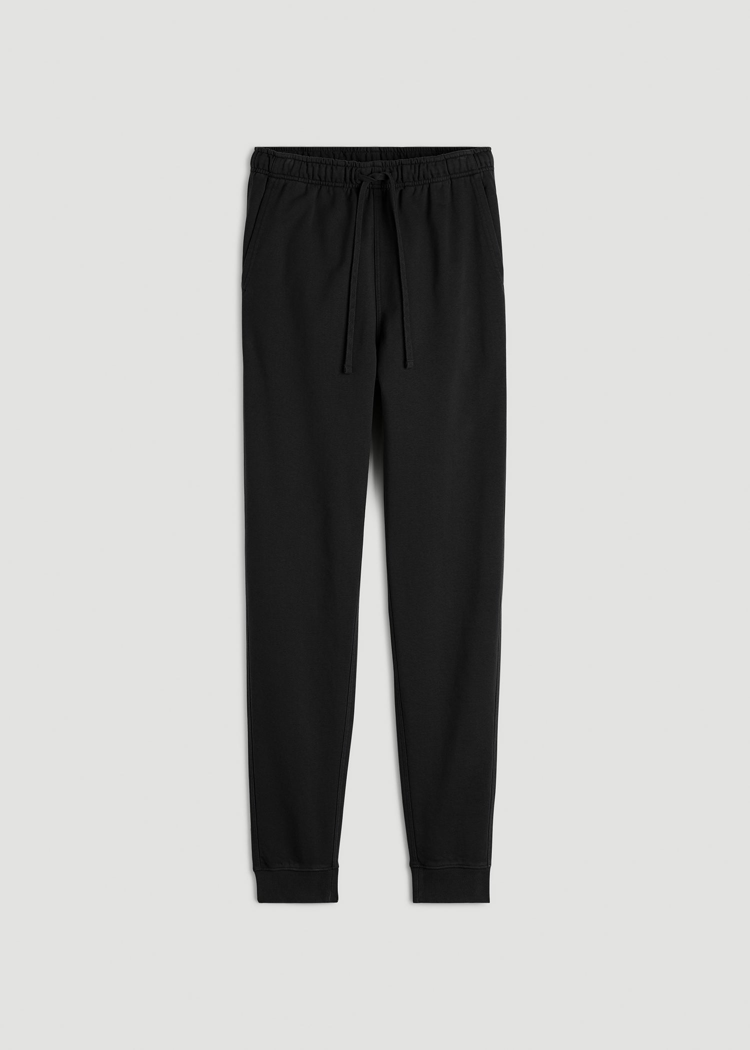 American Tall Sale | Everyday French Terry Jogger for Tall Men in Black
