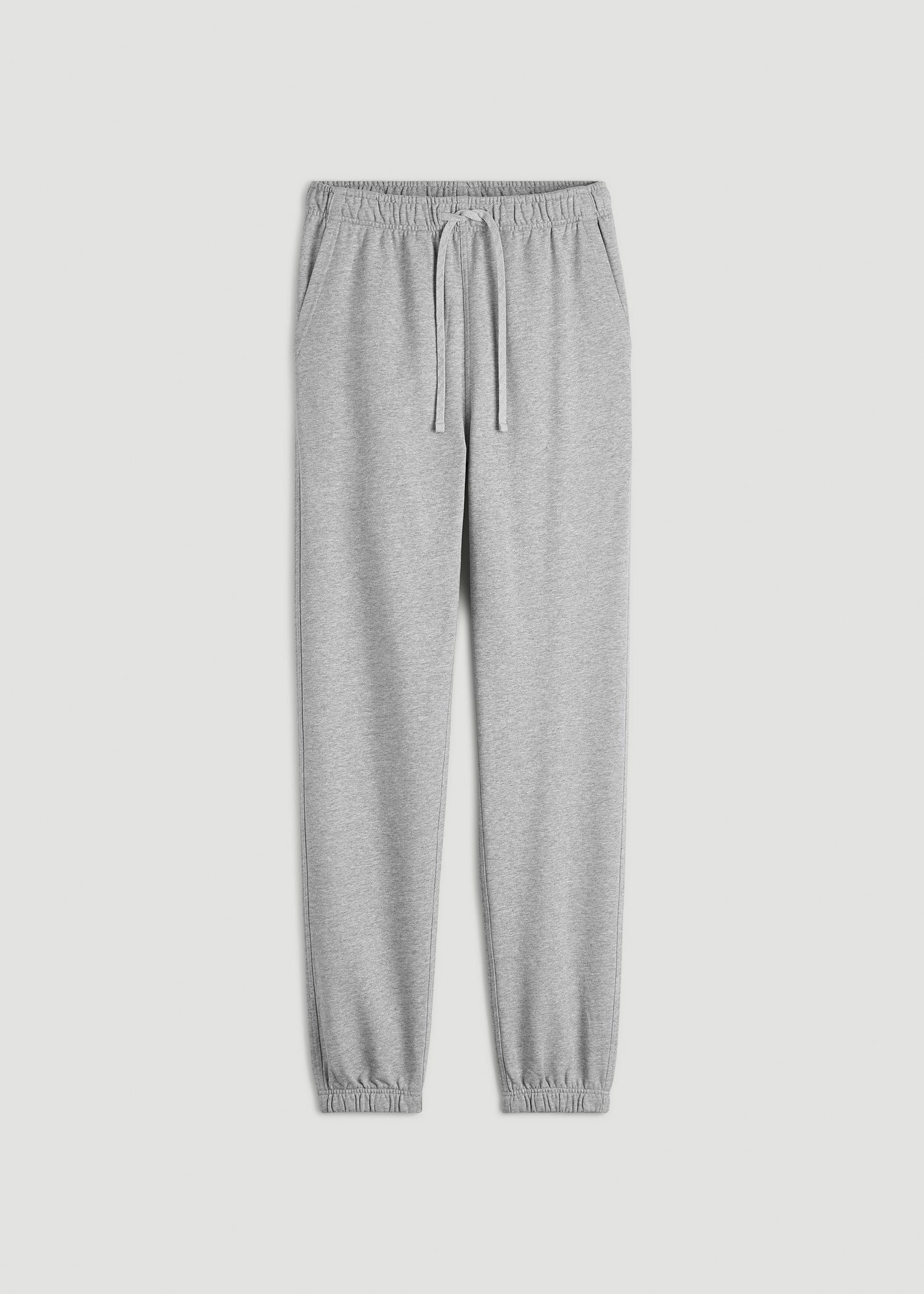 American Tall Outlet | Everyday French Terry Cinched Bottom Sweatpants for Tall Men in Grey Mix
