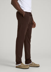 American Tall Discount | Everyday French Terry Straight Leg Sweatpants for Tall Men in Espresso