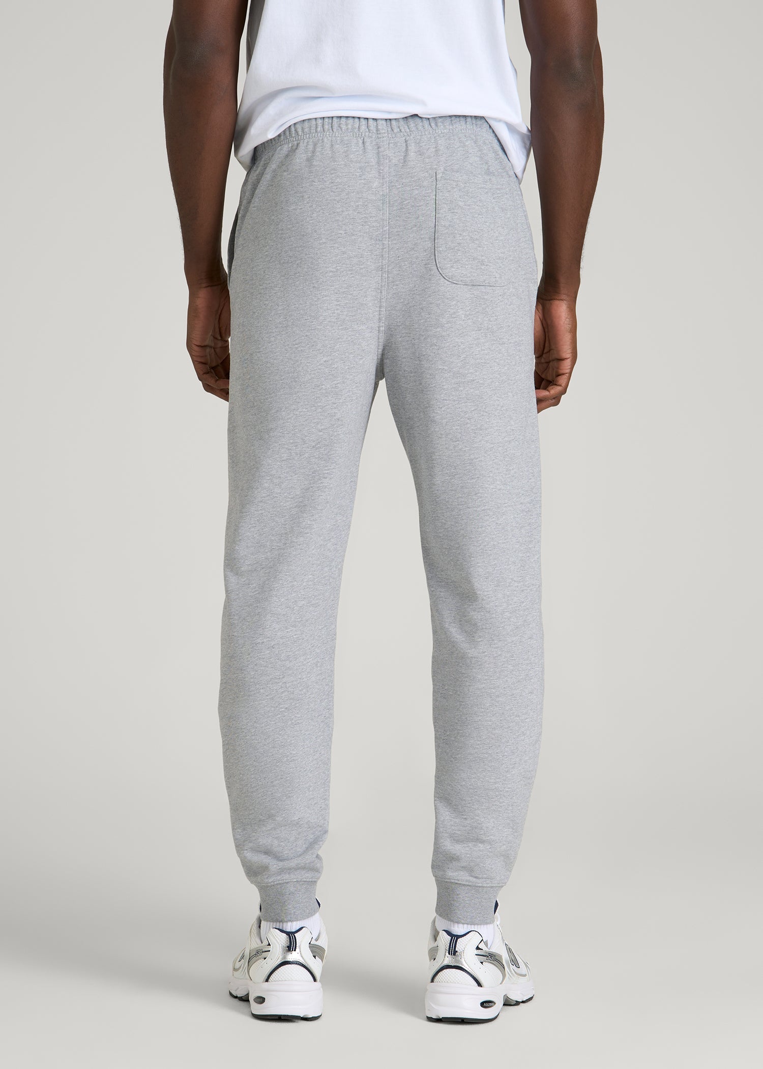 American Tall Online | Everyday French Terry Jogger for Tall Men in Grey Mix