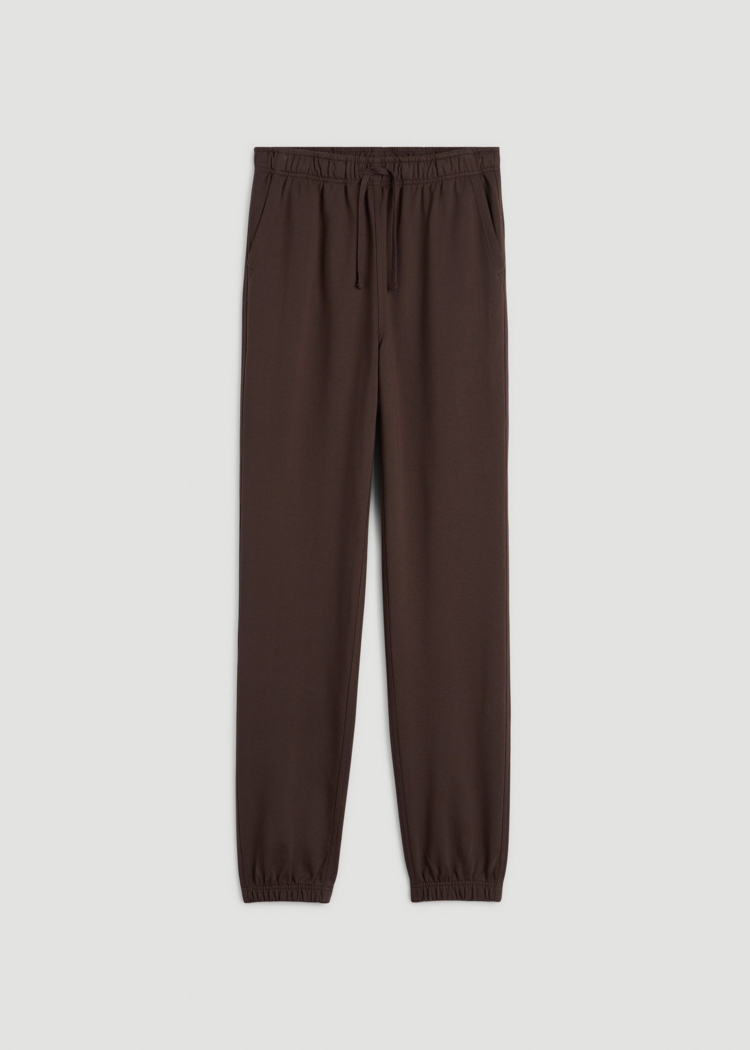American Tall Outlet | Everyday French Terry Cinched Bottom Sweatpants for Tall Men in Espresso