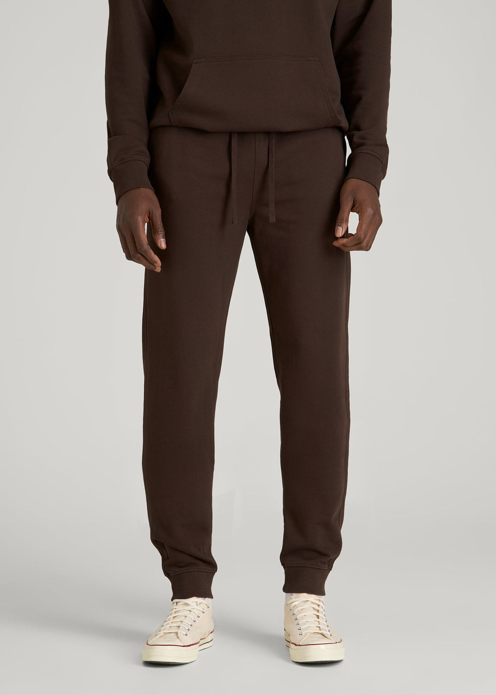 American Tall For Sale | Everyday French Terry Jogger for Tall Men in Espresso