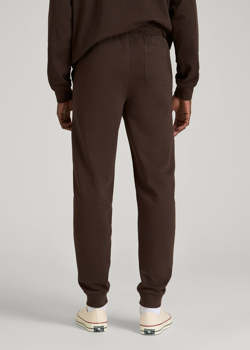 American Tall For Sale | Everyday French Terry Jogger for Tall Men in Espresso