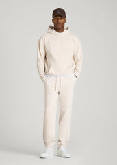 American Tall Online Shop | Everyday French Terry Cinched Bottom Sweatpants for Tall Men in Heathered Oatmeal