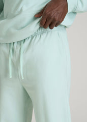 American Tall Online | Everyday French Terry Jogger for Tall Men in Opal Blue