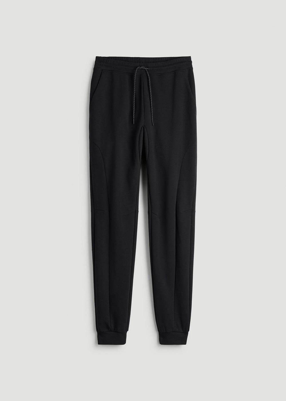 American Tall For Sale | Tech Motion Fleece Joggers for Tall Men in Black