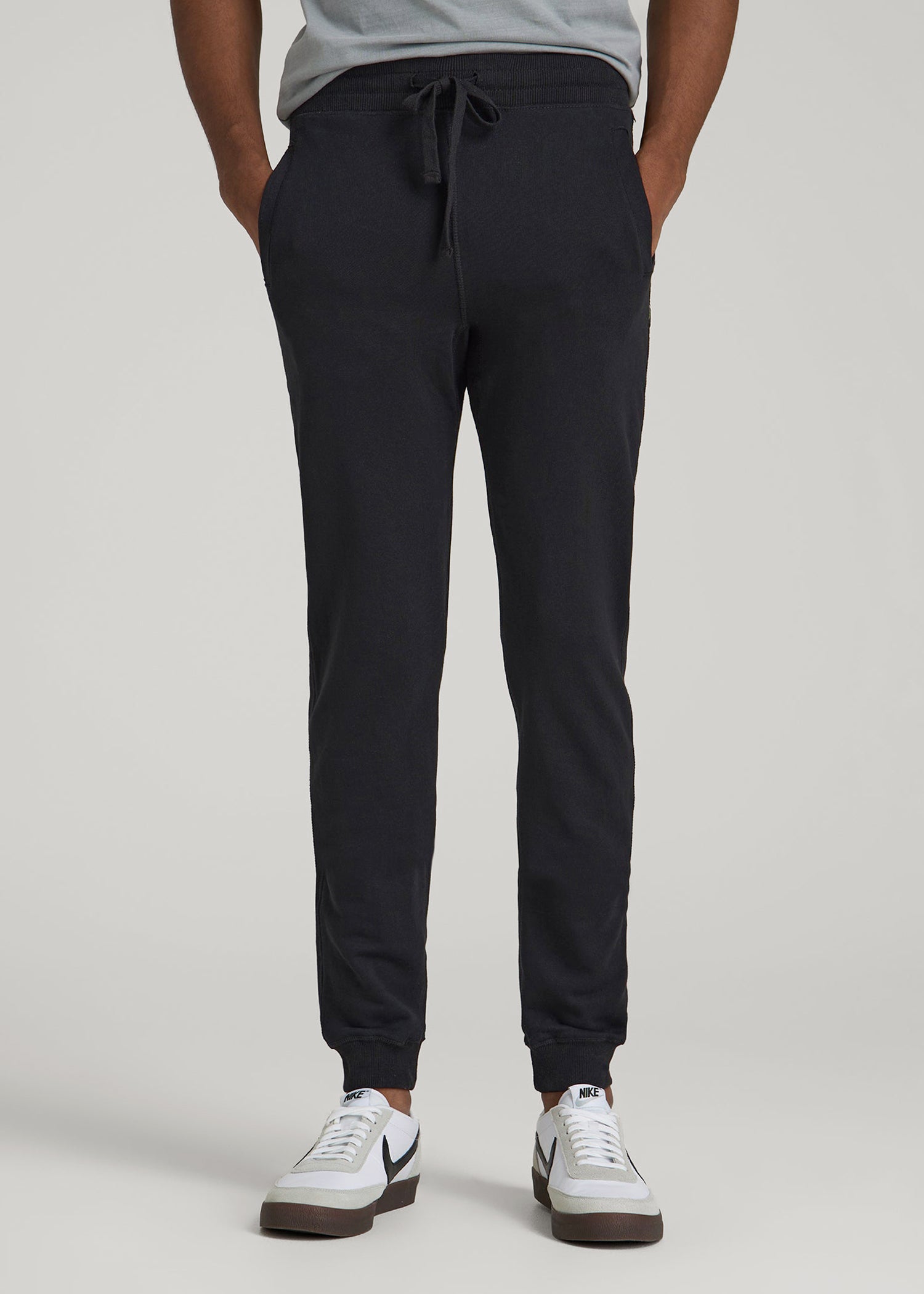 American Tall Online Shop | Wearever 2.0 French Terry Joggers for Tall Men in Black