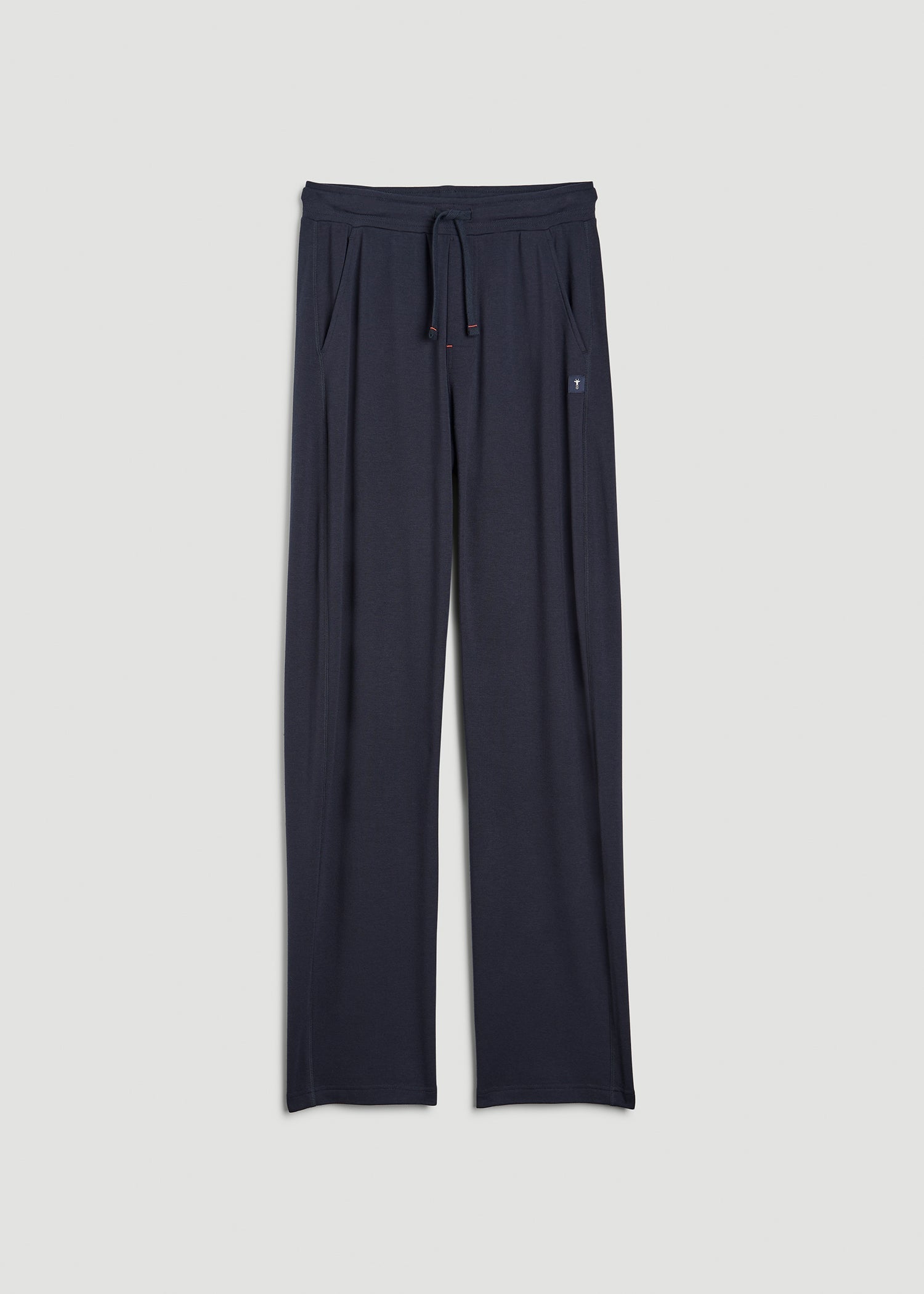 American Tall Sale | Open-Bottom Pajama Pants for Tall Men in Evening Blue